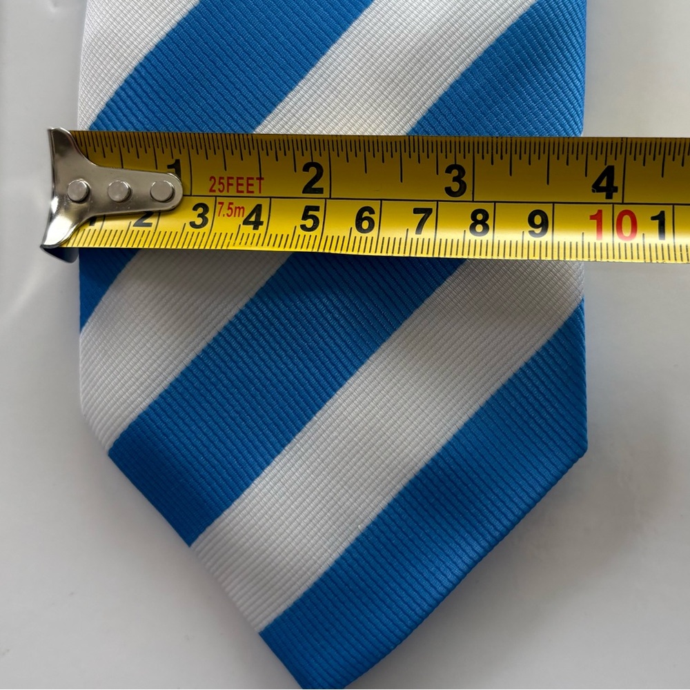 Giorgio Armani Cravatte Stripped Silk Tie Men’s - Picture 5 of 6